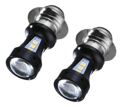 2pcs Lámpara Foco Delantero H6 Led De Niebla 6000k De