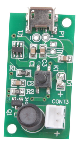 Placa De Circuito Con Controlador De Niebla Y Humidificador