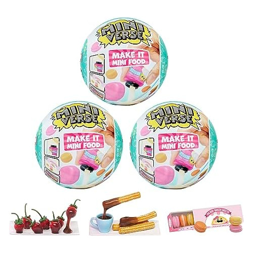 Serie De Comida Mini Make It Series 2 Sweet Shop (paque...