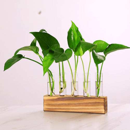 Vaso De Flores Para Decoração De Mesa Moderna Com Arte De