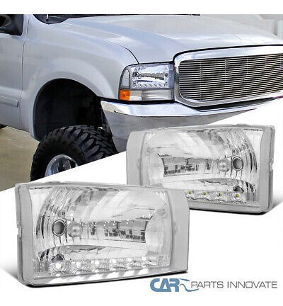 Fit Ford 99-04 F250 F350 F450 F550 00-04 Excursion Clear Ttx