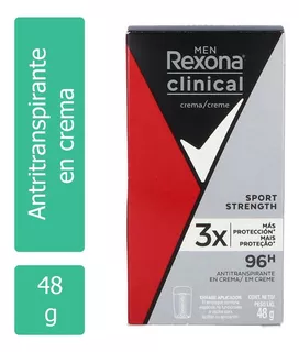 Rexona Men Clinical Sport Strength Stick Con 48 G