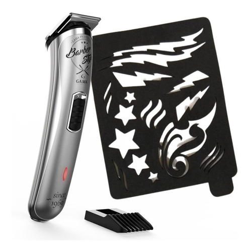 Cortadora Trimmer Pelo Gama Barber Style Gt527 Usb + Stencil