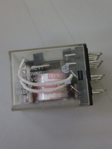 Relé Intermedio Omron My4n-gs 220/240 V Ca 3 A 250