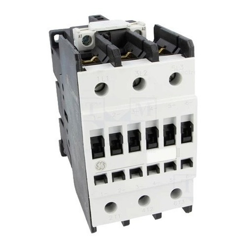 Contactor Tripolar 50a 1+1 General Electric Cl06 Bobina 220v