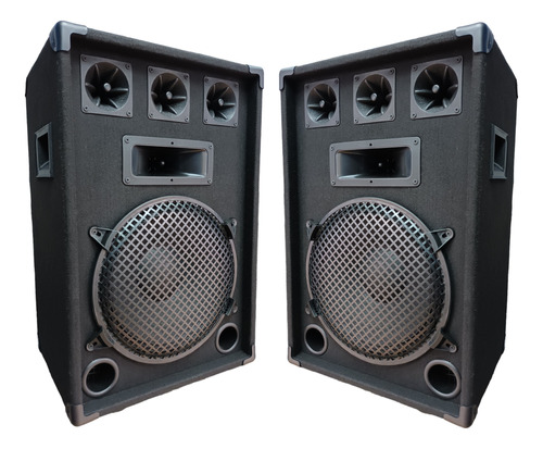 2bafles 12 PuLG 3 Vias 400w Alfombrados Music Box Hurlingham