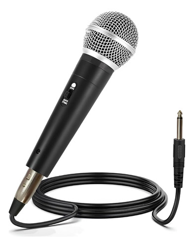 Micrófono Con Cable Tuman Pro, Micrófono De Karaoke, Micrófo