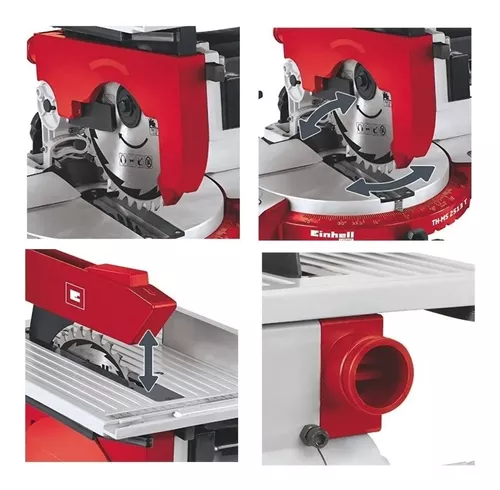 Ingletadora con mesa superior TC-MS 2513 T - Herramientas Einhell