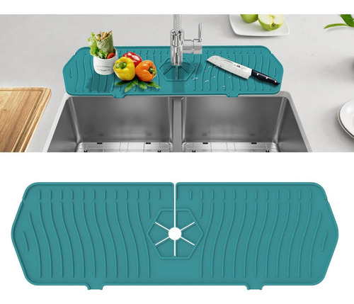 Alfombrilla Para Grifo De Fregadero Protector Para Verde