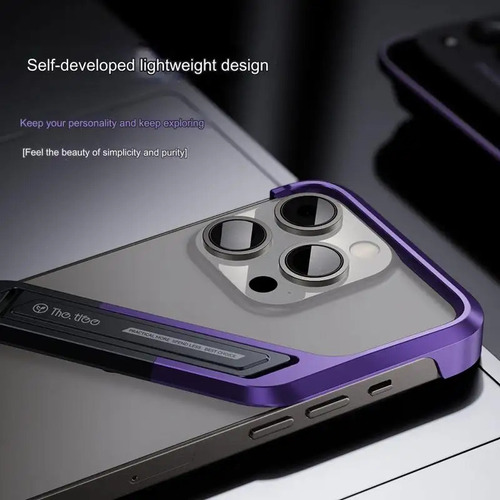Funda De Teléfono De Aleación De Lujo Para iPhone 16/15/14/1