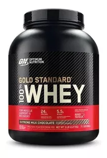 Proteina Whey Gold Standard X 5 Lb Optimum Nutrition Sabor Chocolate