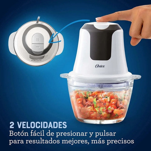 Cortadora Picadora Mini Chopper Oster Osfpstfp3340 Color Blanco