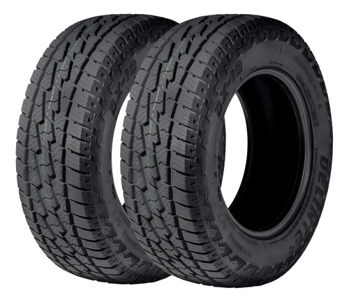 Kit 2 Pneu Toyota Hilux 235/75r15 Dx-10 A/t Bandit Delinte