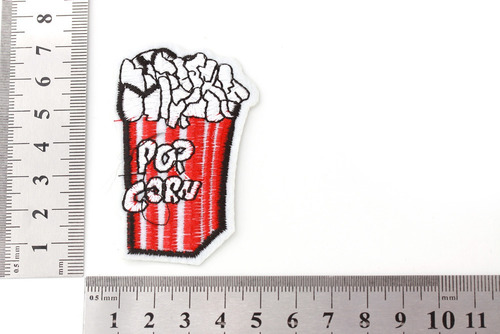 Parche Aplique Pop Corn Pack X 25