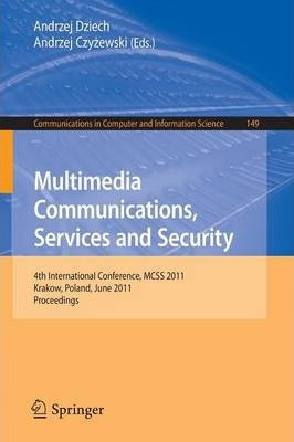 Libro Multimedia Communications, Services And Security - ...