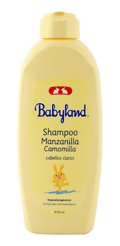 Babyland Shampoo Manzanilla Cabellos Claros 410ml