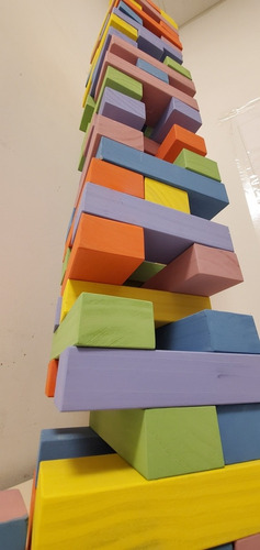 Imagen 5 de 5 de Jenga Gigante De Madera Nº5