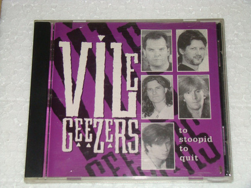 Vile Geezers Too Stupid To Quit Cd Excelente Estado / Kktu 