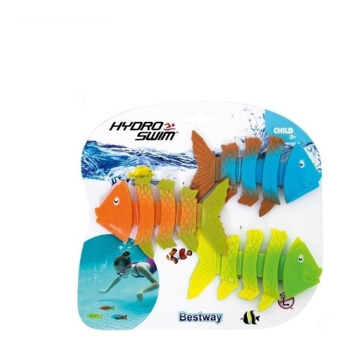 Peces Para Buceo De Colores Niños Bestway Ideal Juego Pileta