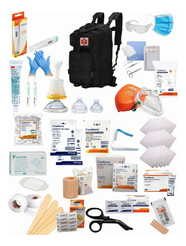 Kit De Primeros Auxilios Botiquín De Uso Profesional Y Hogar