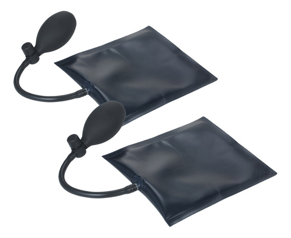 Cu/ña De Aire Hinchable 3PCS Cu/ña de Aire Cu/ña de Pl/ástico de la Bomba de Aire Para Instalaci/ón de Puertas y Ventanas Posicionamiento R/ápido de Puertas y Ventanas Air Wedge Negro, Blanco, Verde