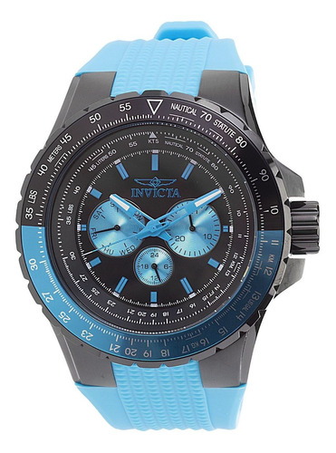 Reloj Hombre Invicta 39299 Azul -100% Original Con Garantía 