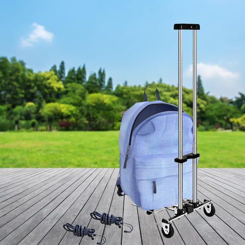 Carretilla De Mano Plegable, Carrito De Compras Resistente