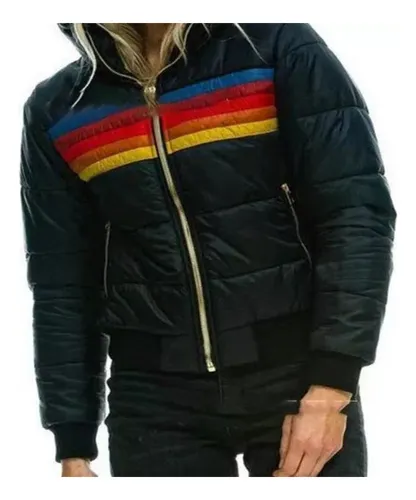 Ropa De Mujer De Algodón Térmico Con Rayas Arcoiris