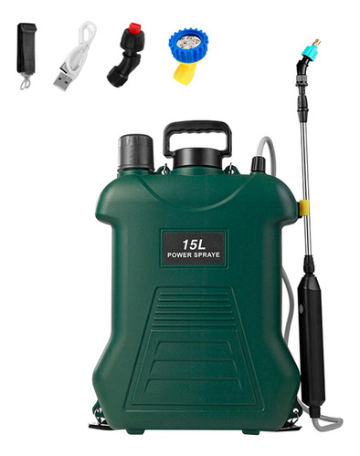 Sprayer Eléctrico De Césped Potente 15 L, Espacio De Verde