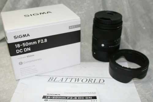 Sigma 18-50mm F2.8 Contempor Dg Dn Zoom Lens Sony E Mount Ne