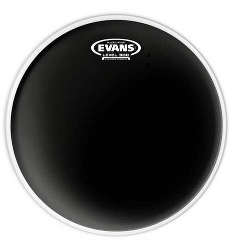 Evans Tt08chr Parche Tom Golpe 8 PuLG Negro/cromo Bateria 