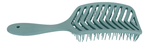 Cepillo Curvo Para Peinar El Cabello, Hueco, Desenredar En H