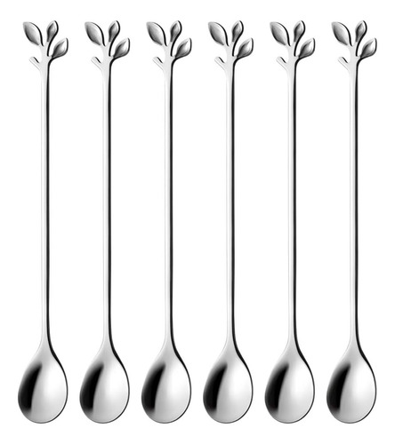 Cucharas De Acero Inoxidable, 19 Cm, Para Café Y Té