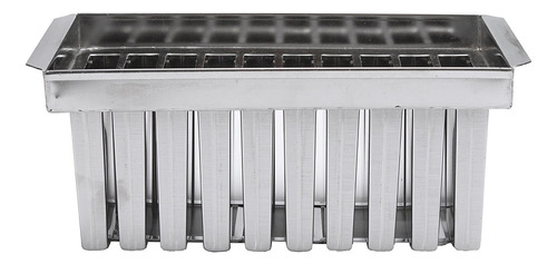 20 Moldes De Acero Inoxidable De Celosía Paleta De Hielo Cua