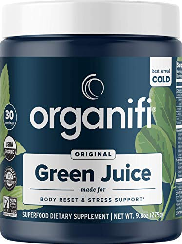 Organifi: Jugo Verde - Orgánica Súper Suplemento En Polvo - 