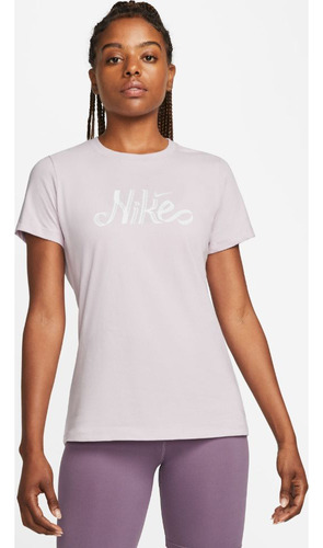 Dn6685-530 Nike Camiseta Manga Corta Mujer W Nk Dfct Tee Nik
