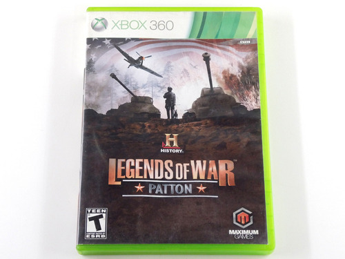 History Legends Of War Patton Original Xbox 360