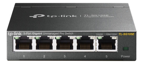 Switch Tp-link Gigabit Ethernet Tl-sg105e 5 Puertos 2000 Ent