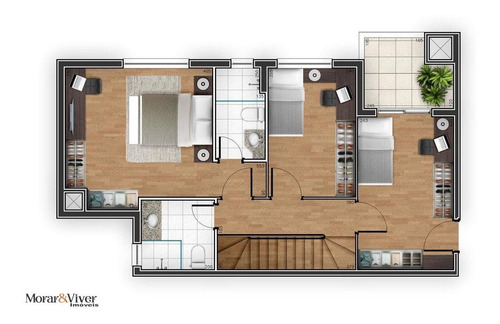 Imagem 14 de 15 de Apartamento Para Venda Em Curitiba, Cristo Rei, 3 Dormitórios, 1 Suíte, 2 Banheiros, 1 Vaga - Ctb1010_1-1624081