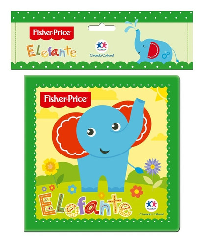 Livro De Banho - Fisher Price - Elefante