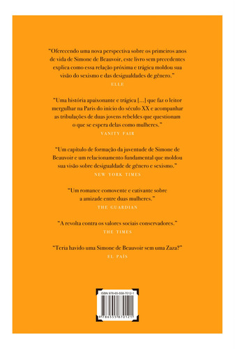 As inseparáveis, de Beauvoir, Simone De. Editorial Editora Record Ltda., capa mole em português, 2021