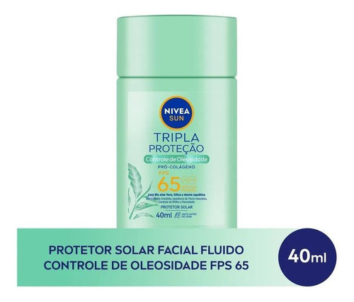 Protetor Solar Facial Nivea Sun Tripla Proteção Con