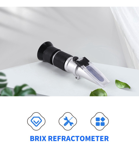 Refractómetro: Refractómetro 0-90% Brix, Nivel De Azúcar -fs