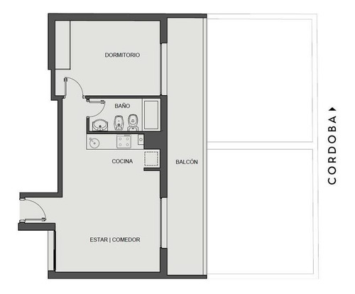 Imagen 24 de 24 de Departamento De 1 Dormitorio Al Frente A Estrenar Y Amenities