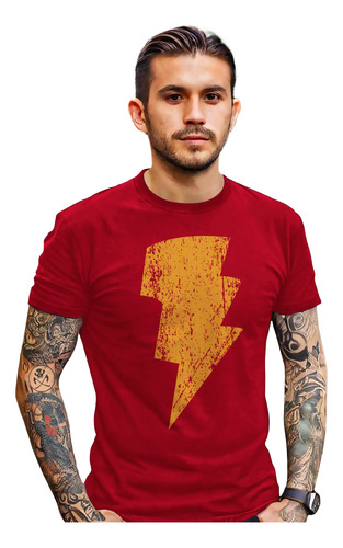 Playera Black Adam Logo Shazam Superman Batman Justice