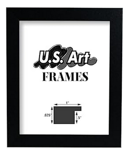 Us Art Frames - Marco De Madera Mdf Plano De 7.9 X 29.9 In, 