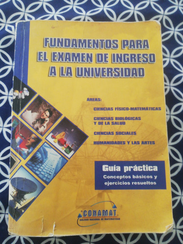 Libro Fundamentos Para El Examen De Ingreso A La Universidad