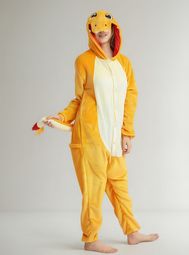 Pijama De Invierno Para Mujer Y Hombre, Con Dibujos Animados