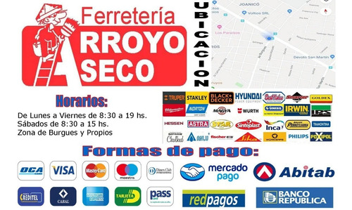 Imagen 3 de 3 de Crossmaster Pinza Morza Recta 10