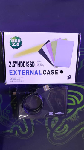 Case Externo 2.5  Hdd/ssd Usb2.0 Delivery Gratis